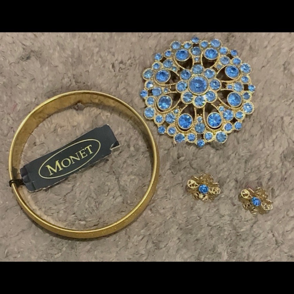 Money jewelry trio